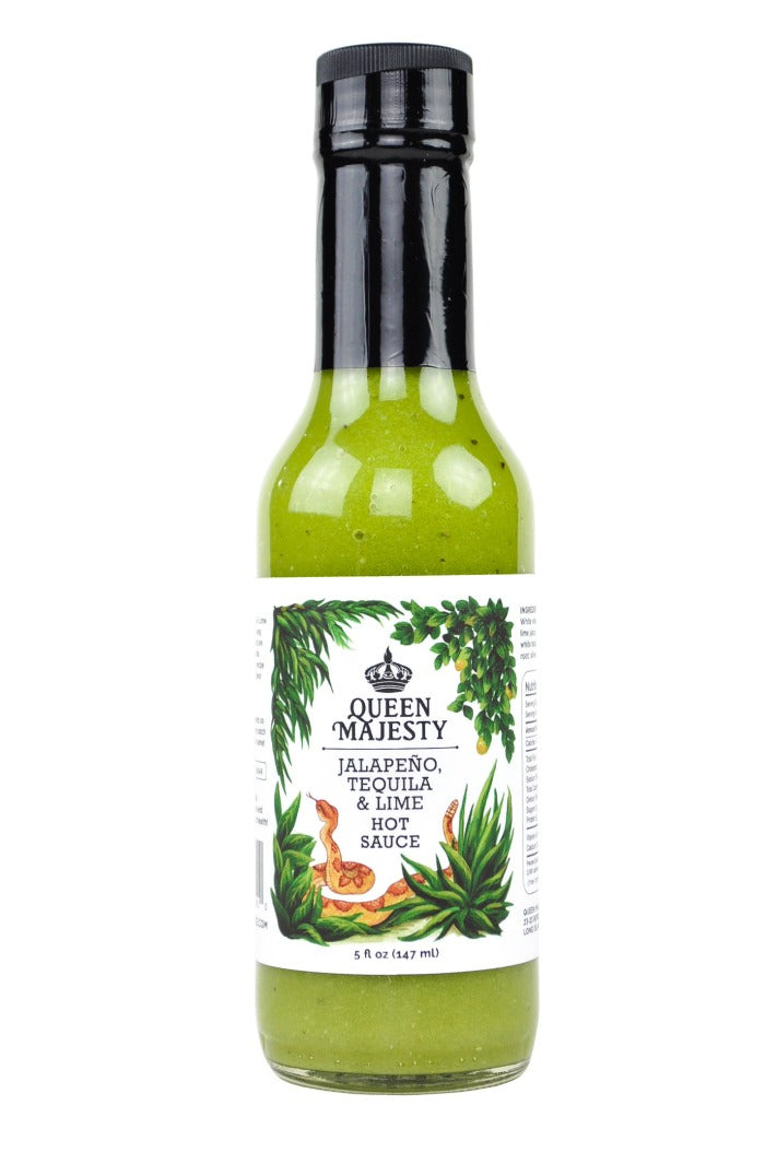 Jalapeno Tequila Lime Hot Sauce | Queen Majesty J7