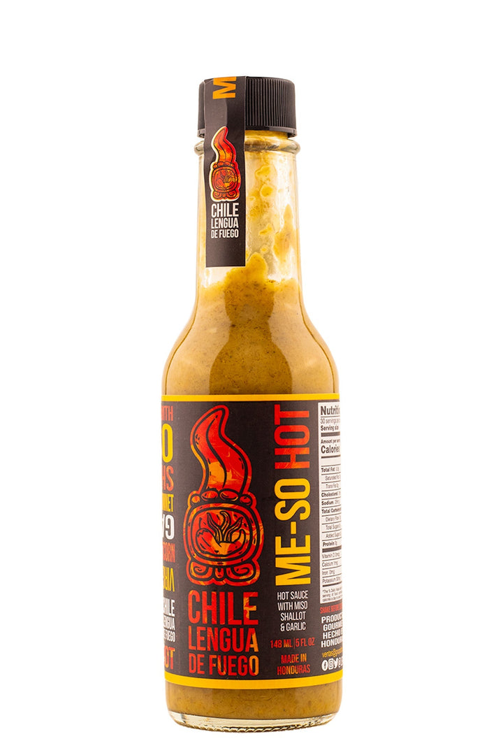 Me-So Hot Miso Shallot | Chile Lengua de Fuego H8