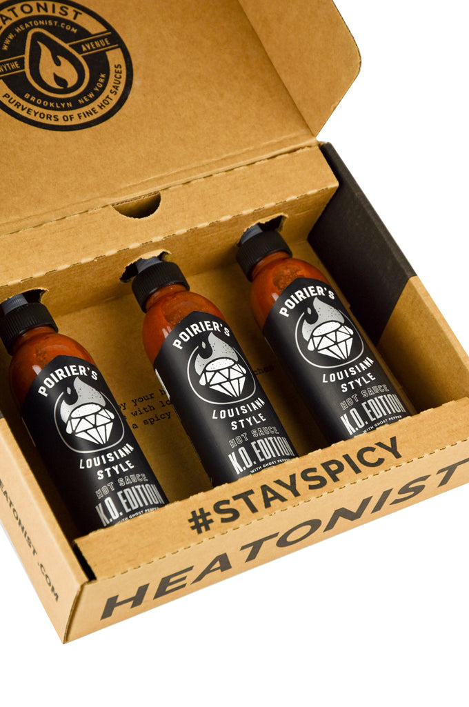 Dustin Poirier Hot Sauce - KO Edition 3 Pack B6