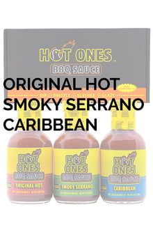 Hot Ones BBQ Trio Pack (Original / Smoked Serrano / Caribbean) Y3