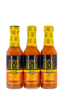 Buffalo Hot Sauce 3-Pack | Hot Ones Hot Sauce T1