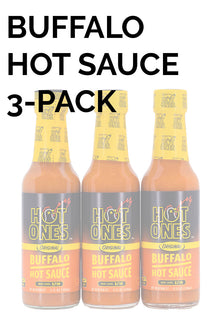 Buffalo Hot Sauce 3-Pack | Hot Ones Hot Sauce E6