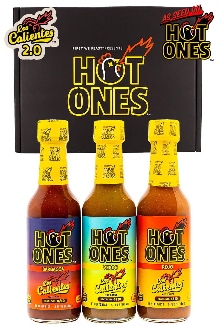 Los Calientes Trio Pack | Hot Ones Hot Sauce C8