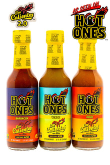 Los Calientes Trio Pack | Hot Ones Hot Sauce C8