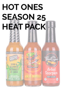 Hot Ones Hot Sauce Heat Pack - Season 25 E4