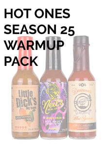 Hot Ones Hot Sauce Warmup Pack - Season 25 Z0