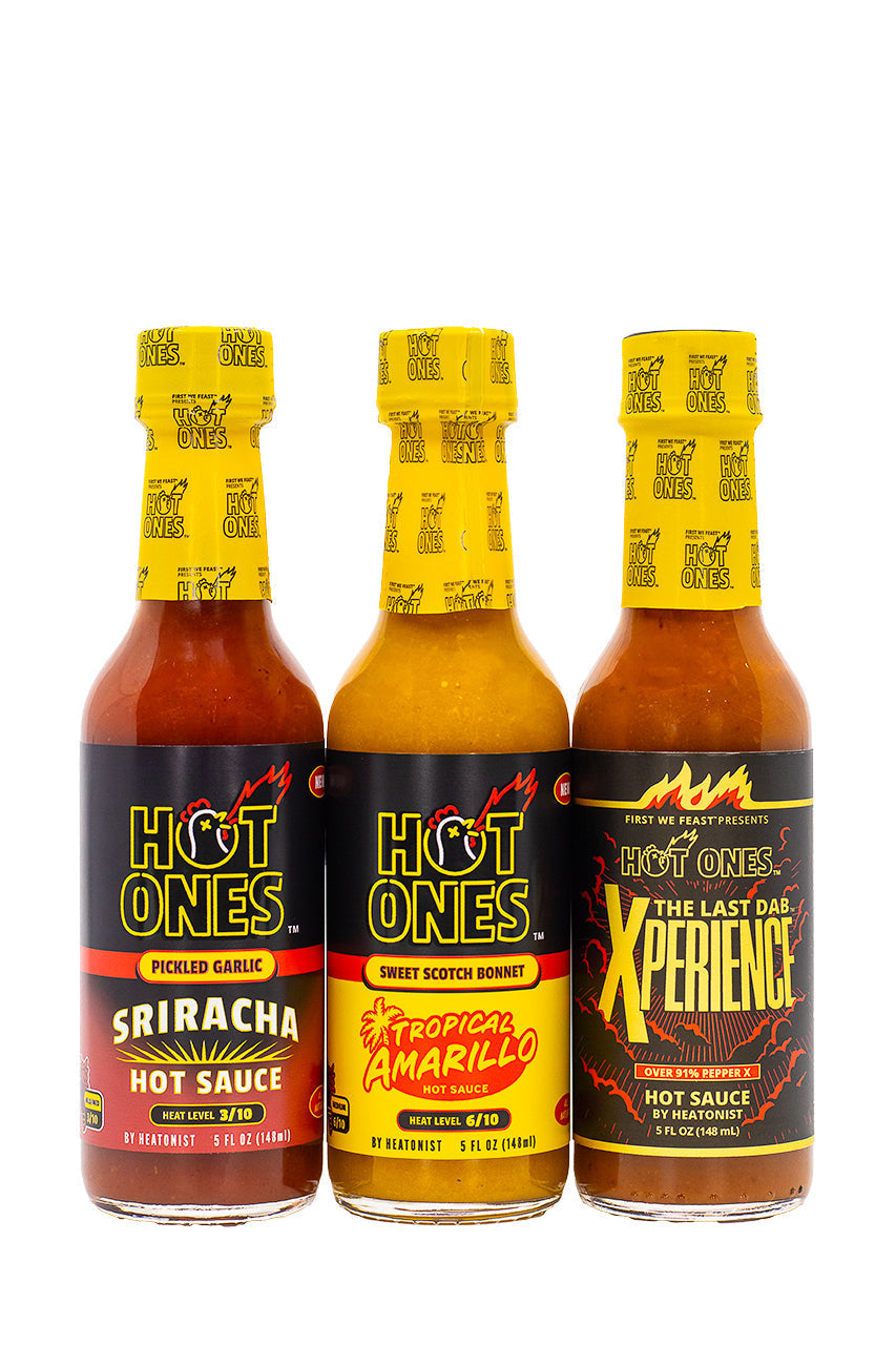 Hot Ones Hot Sauce Trio Pack - Season 27 G4