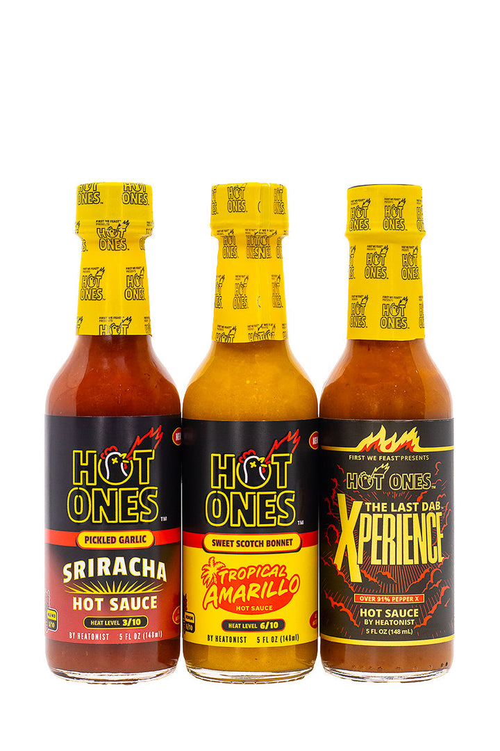Hot Ones Hot Sauce Trio Pack - Season 27 G4