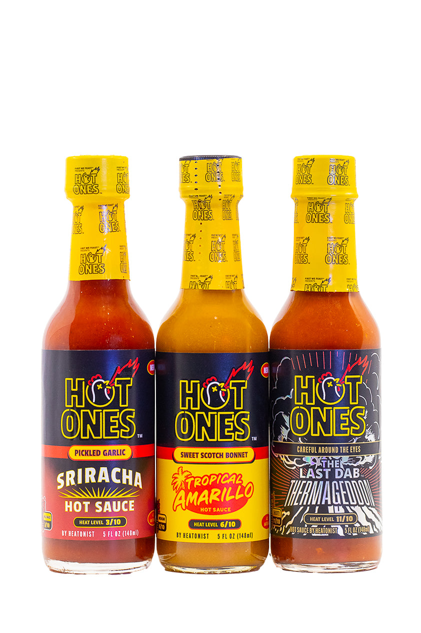 Hot Ones Hot Sauce Trio Pack - Season 28 J3