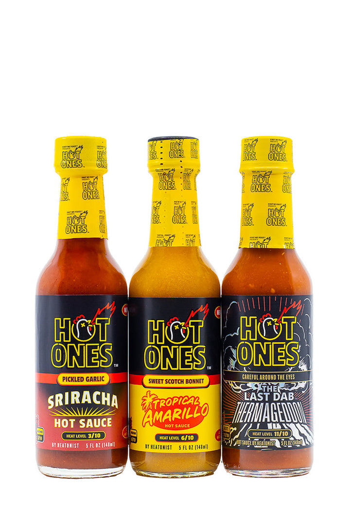 Hot Ones Hot Sauce Trio Pack - Season 29 W8