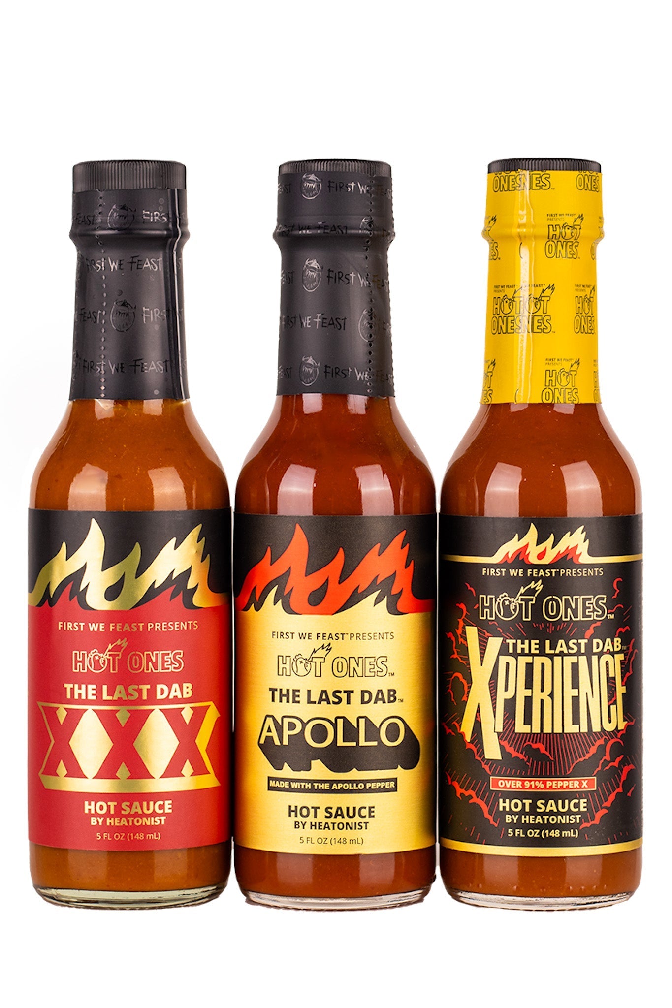 The Last Dab Trio Pack | Hot Ones Hot Sauce F8