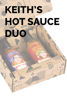 Chicken & Burger Hot Sauce Duo Pack | Keith's L1