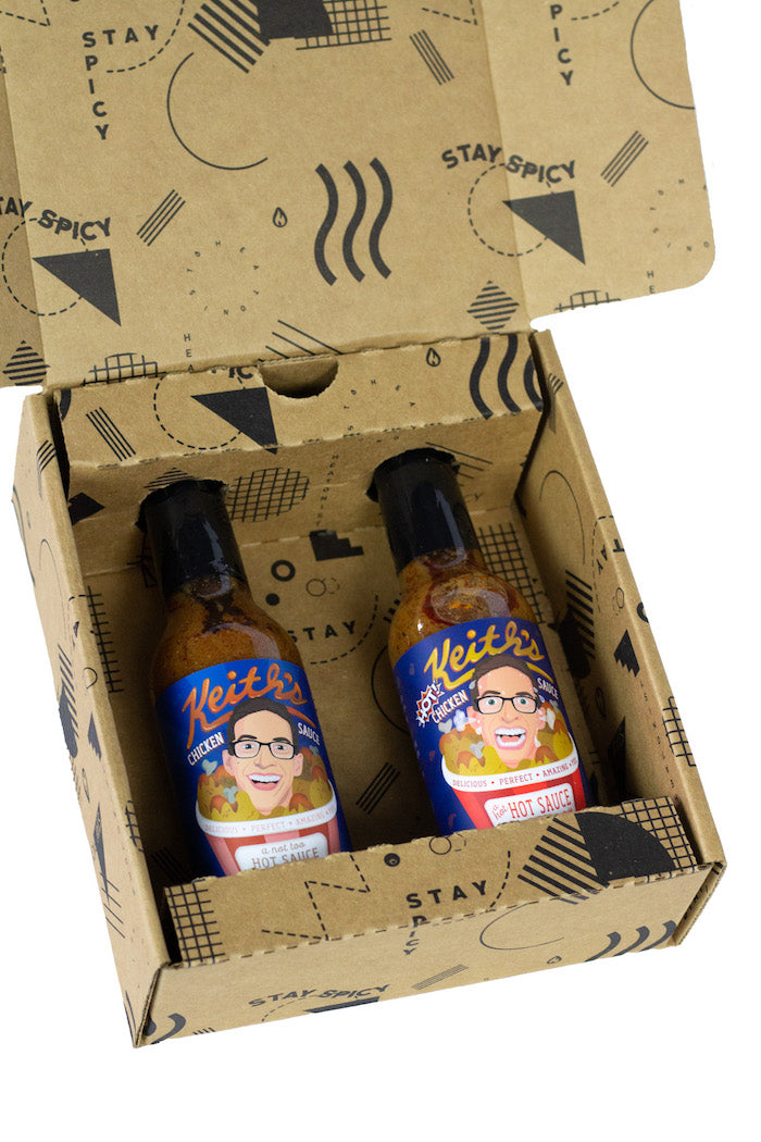 Keith's Chicken Sauce Hot Sauce Duo Pack | Keith's G8