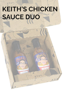 Keith's Chicken Sauce Hot Sauce Duo Pack | Keith's G8