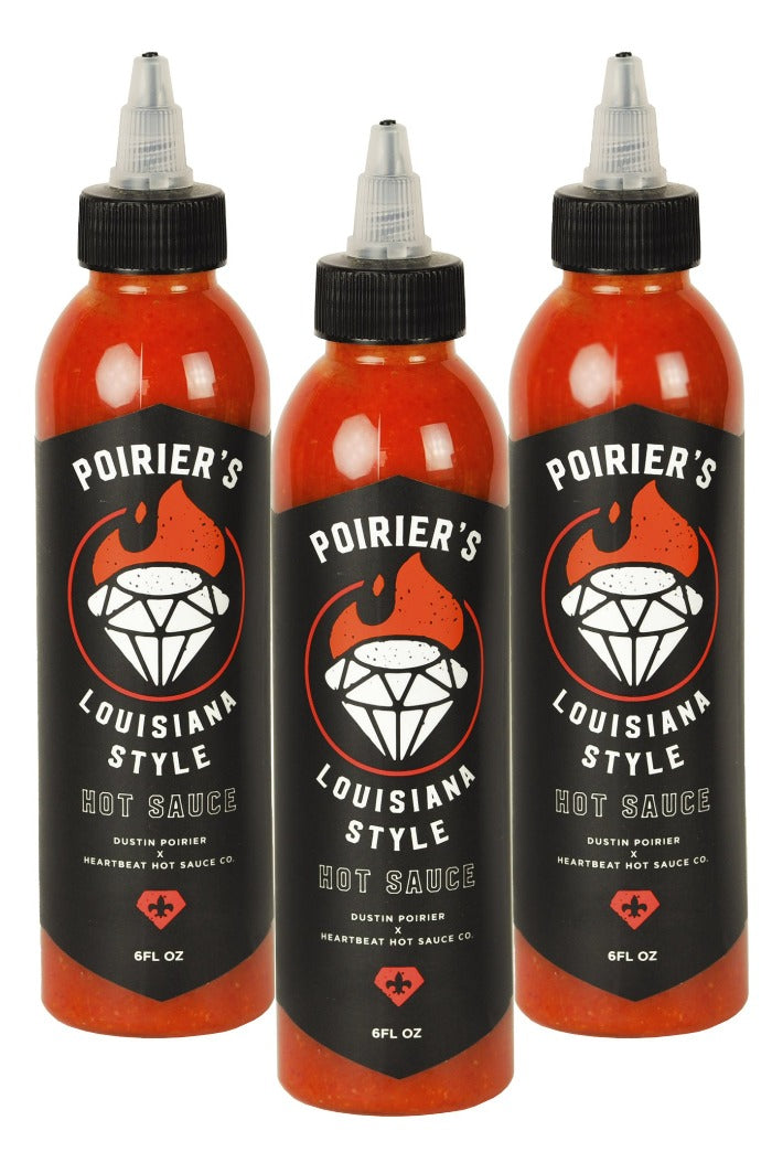 Dustin Poirier Hot Sauce 3 Pack | HEATONIST J1
