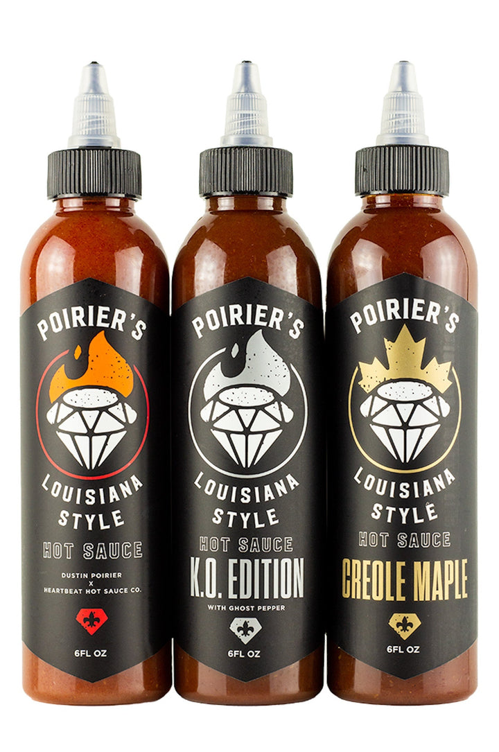 Poirier's Louisiana Style Hot Sauce Trio Pack | Dustin Poirier’s Louisiana Style U0